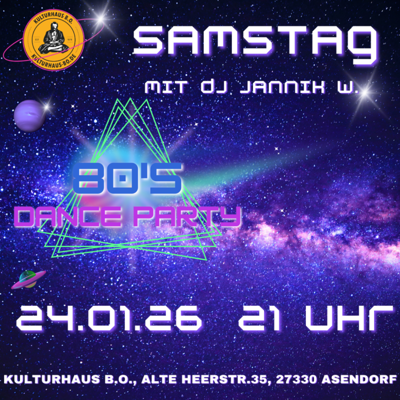 80's DANCE PARTY