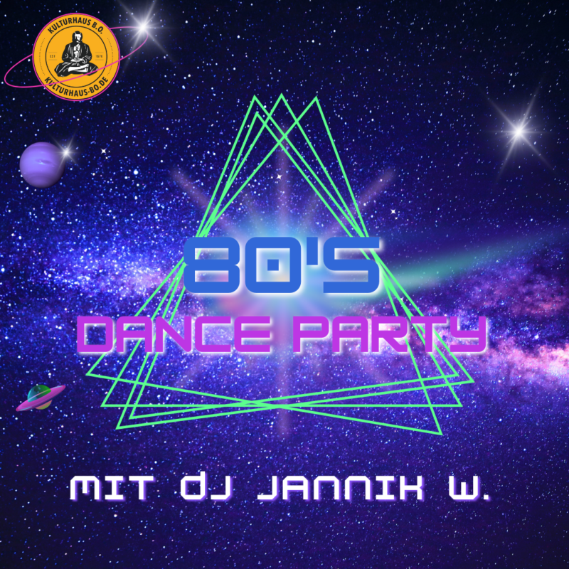 80's DANCE PARTY - Tanznacht
