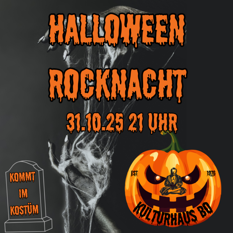 B.O. HALLOWEEN ROCKNACHT