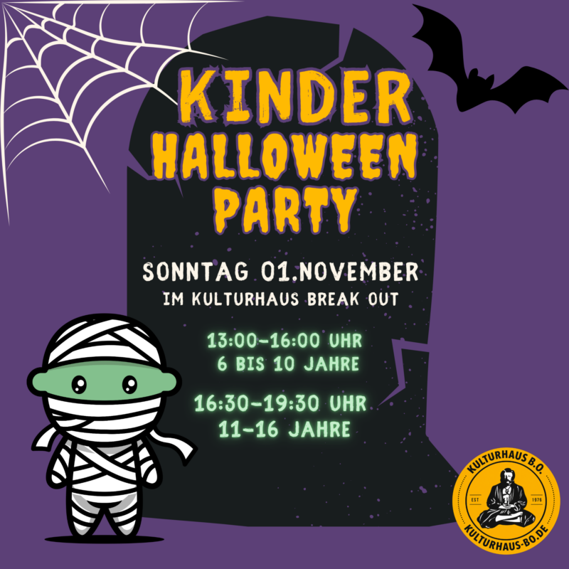 KINDER HALLOWEEN PARTY