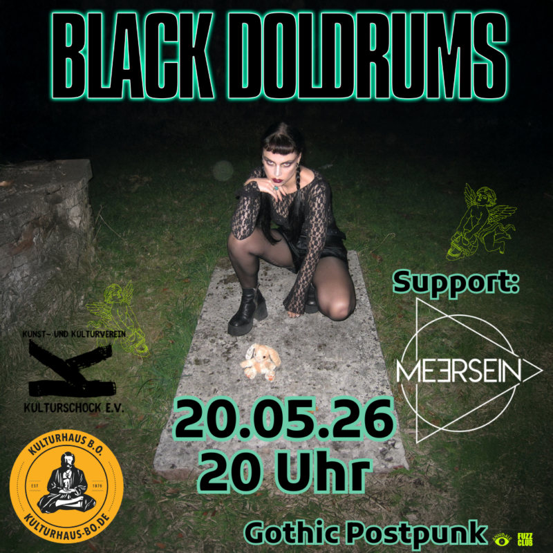 BLACK DOLDRUMS (UK) - Konzert