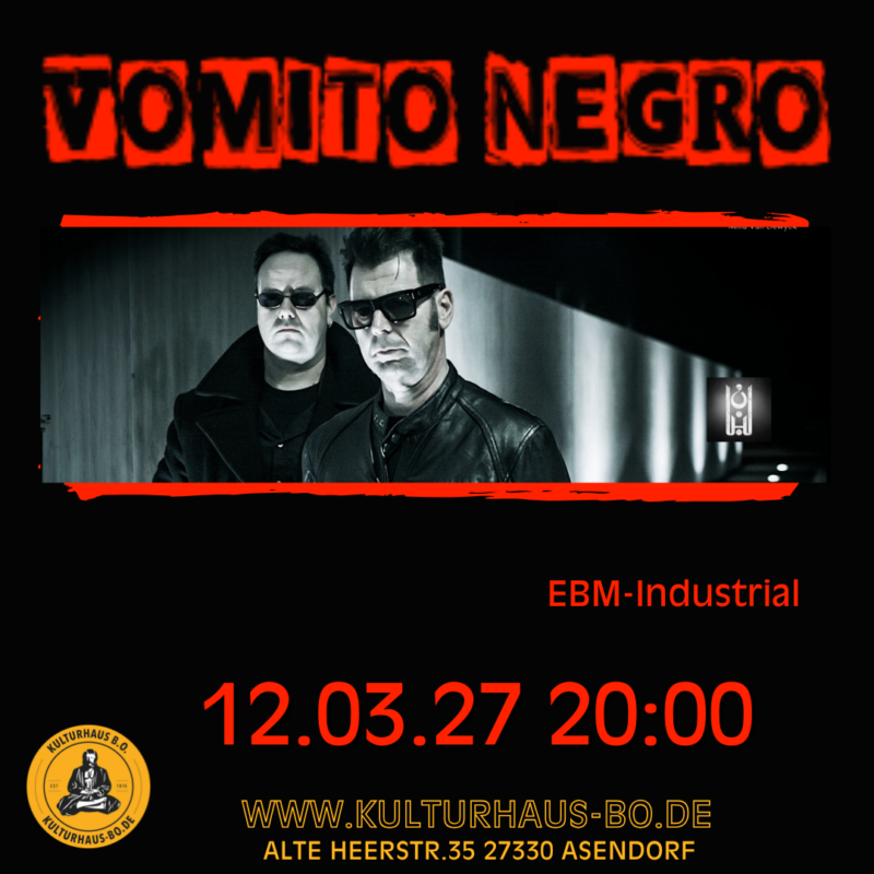 VOMITO NEGRO (BE) - Konzert