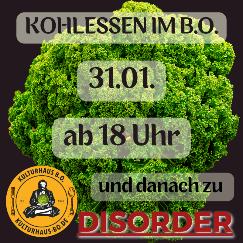 B.O. - KOHLESSEN + DISORDER