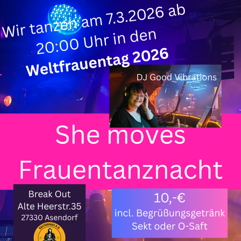 SHE MOVES - FRAUENTANZNACHT