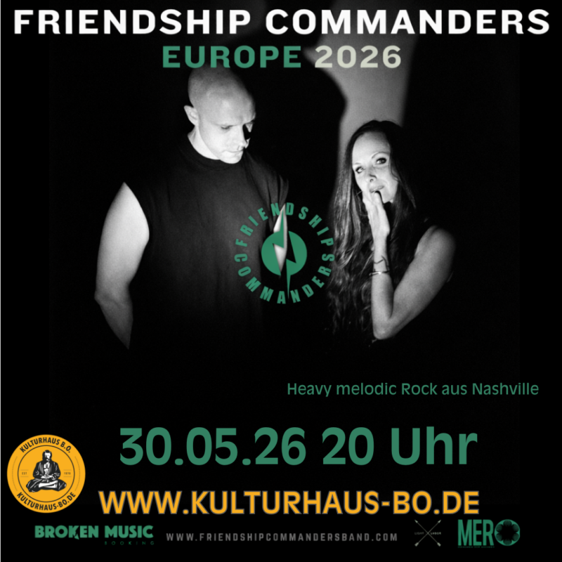 FRIENDSHIP COMMANDERS (US) - Konzert