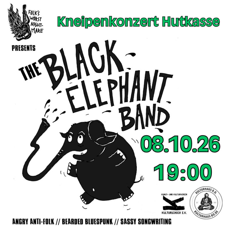 THE BLACK ELEPHANT BAND (D) - Kneipenkonzert