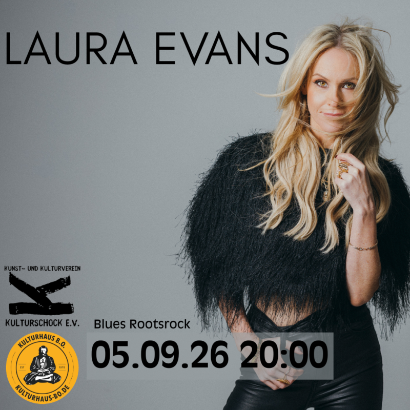 LAURA EVANS (UK) - Konzert